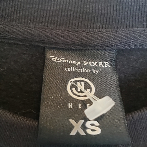 Neff x Disney Jessie Black Crewneck Sweatshirt Womens Size XS Black Graphic - Picture 5 of 7